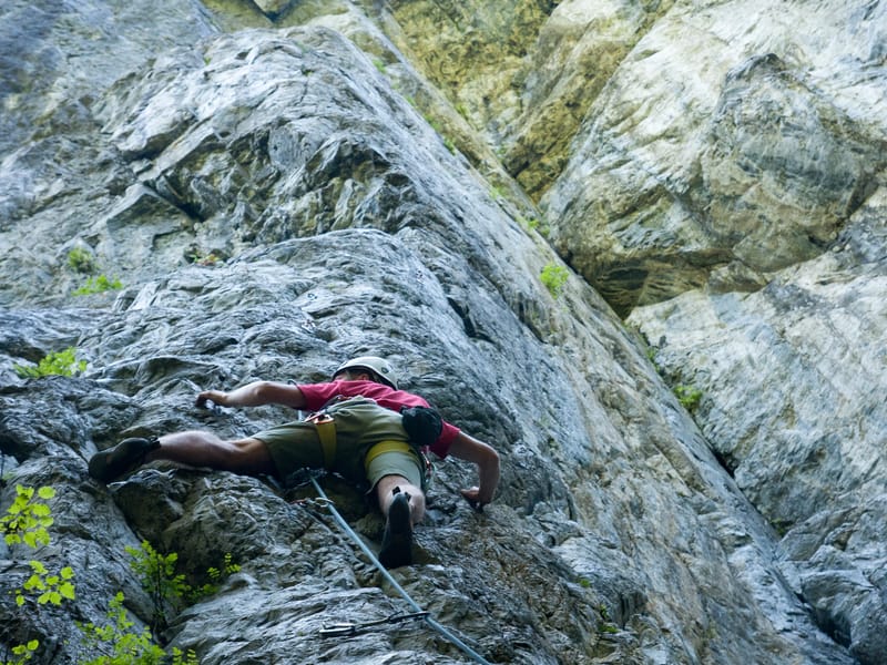 Tommy Leading on World War I Wall at Exit 32