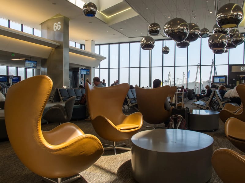 United Terminal at SFO