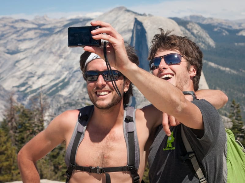 Tom's Sentinel Dome Summit Selfie
