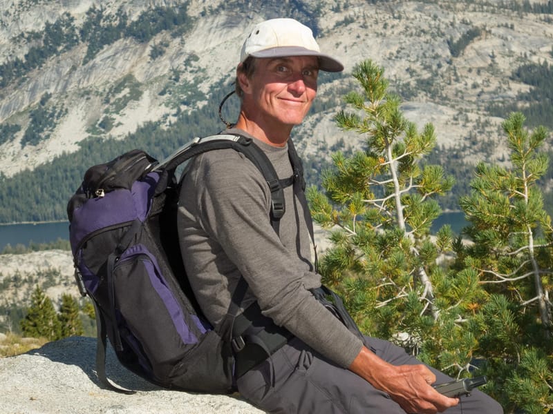 Herb on Mount Hoffman Hike