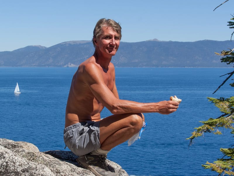 Herb Lunching on Rubicon Trail