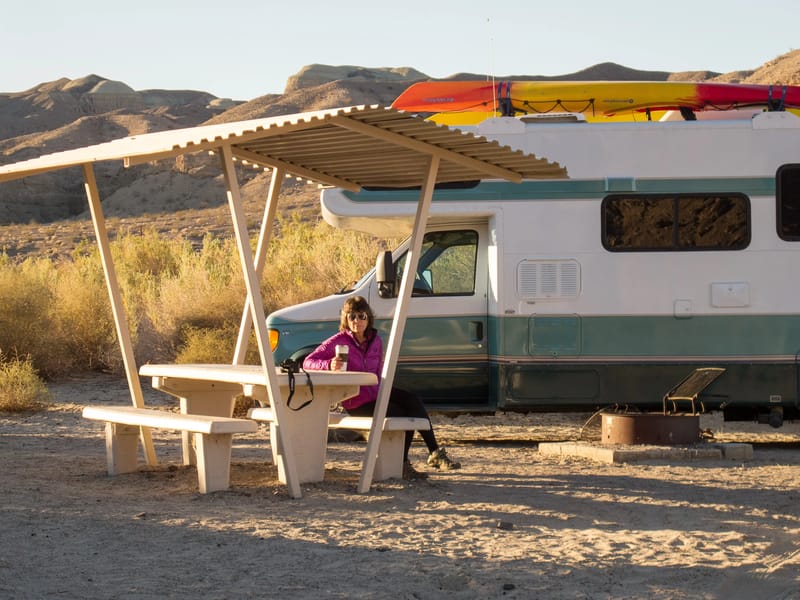Afton Canyon Campsite