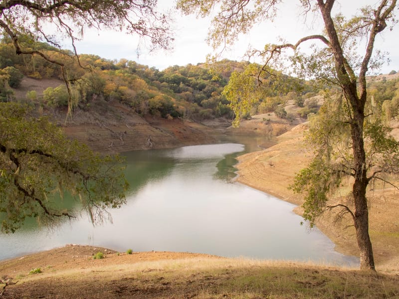 Low Water Levels at Lake Sonoma