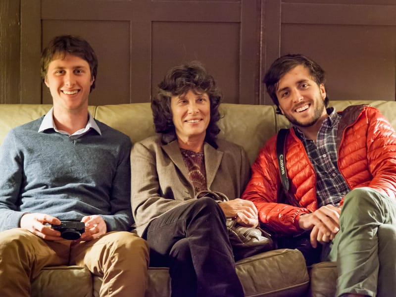 Lolo and Boys before Thanksgiving Dinner