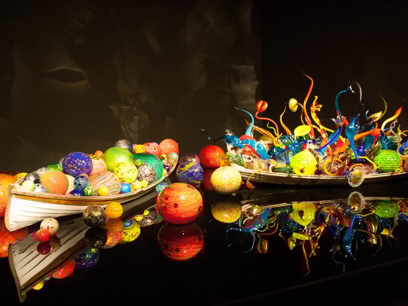 Chihuly Rowboats