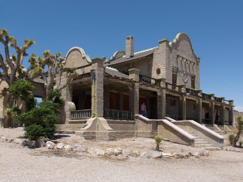 Rhyolite Train Depot