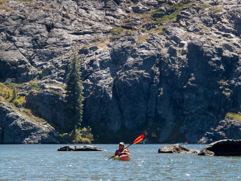 Lolo Kayaking Castle Lake