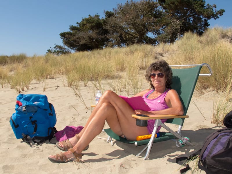 Lolo at Limantour Beach