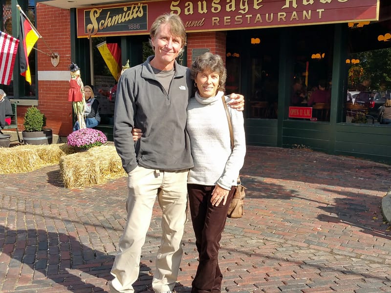 Herb and Lolo at Schmidt's