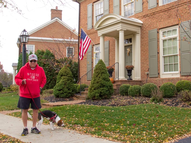 Jim and Charlie the Beagle