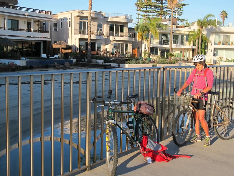 Bicycling around Mission Bay