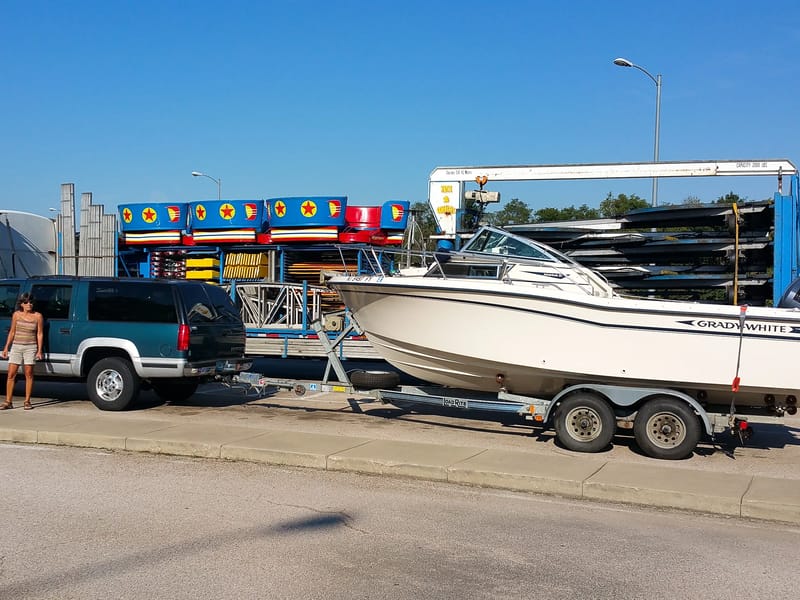 The first of many many truck stops