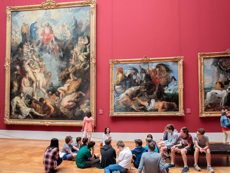 Alte Pinakothek - The Great Last Judgment by Rubens