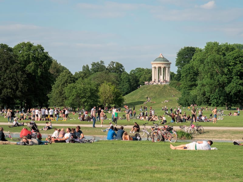 Father's Day in the English Gardens