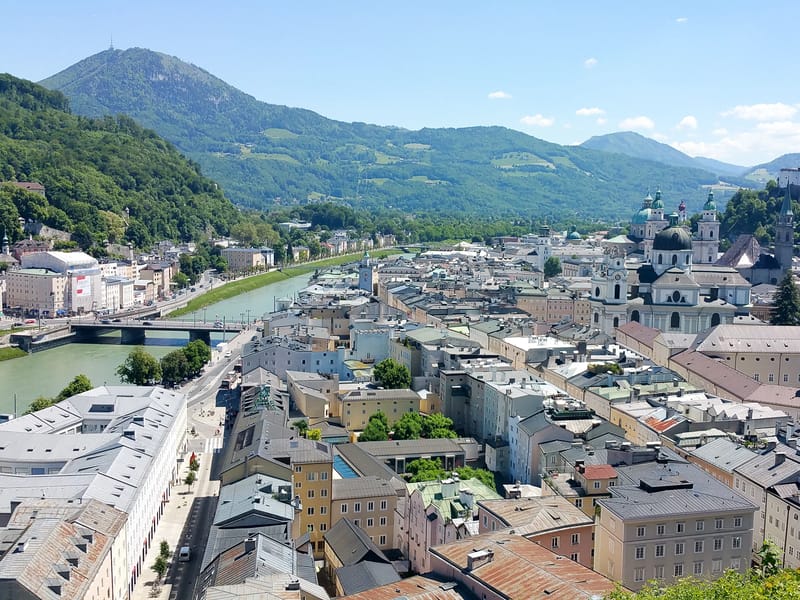 View from the Museum der Moderne Salzburg