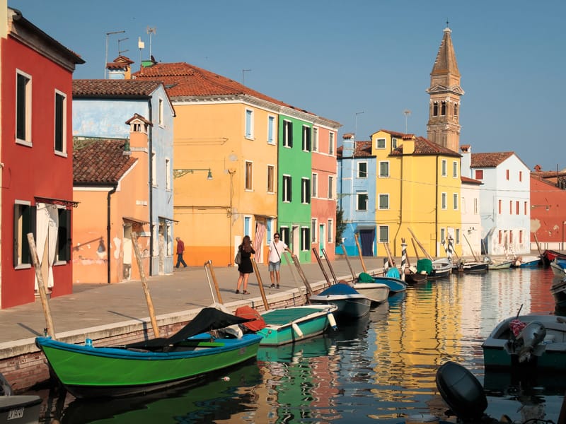 The colors of Burano