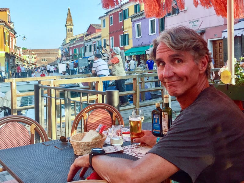 Dinner at Ristorante Pizzeria Principe on Burano