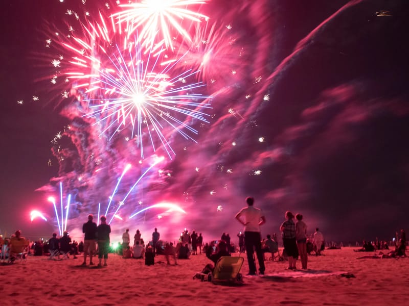 Fireworks at Camping Marina di Venezia