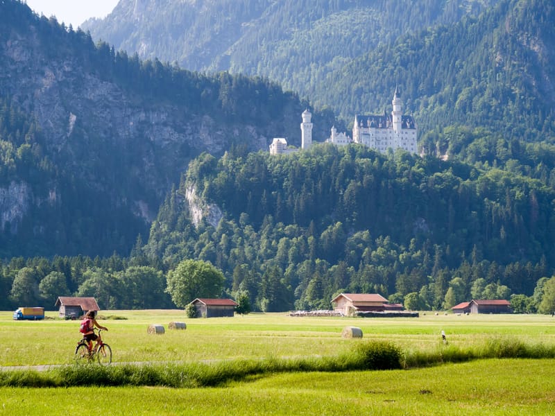 On the way to Schloss Neuschwanstein