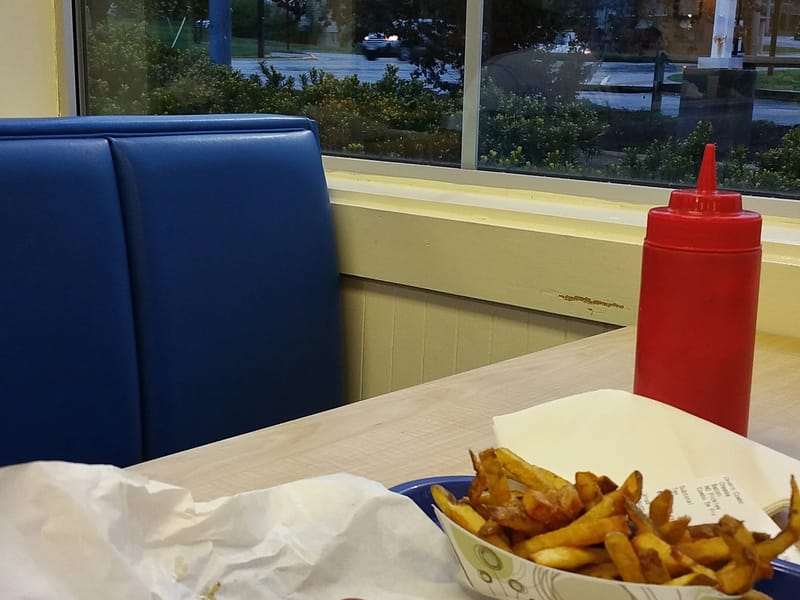 Spelunker Burger Dinner