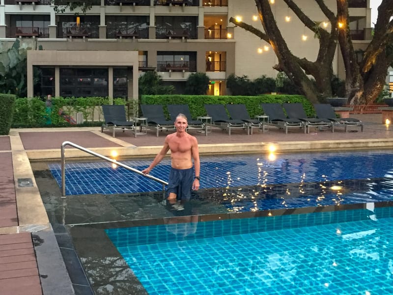 Pool at Le Meridien Chiang Rai