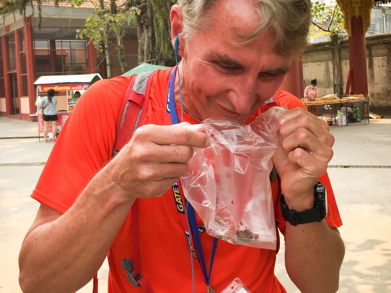 Herb enjoying his betel juice