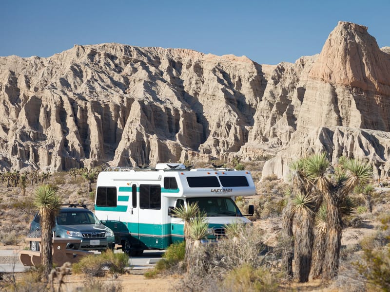 Camping in Red Rock Canyon