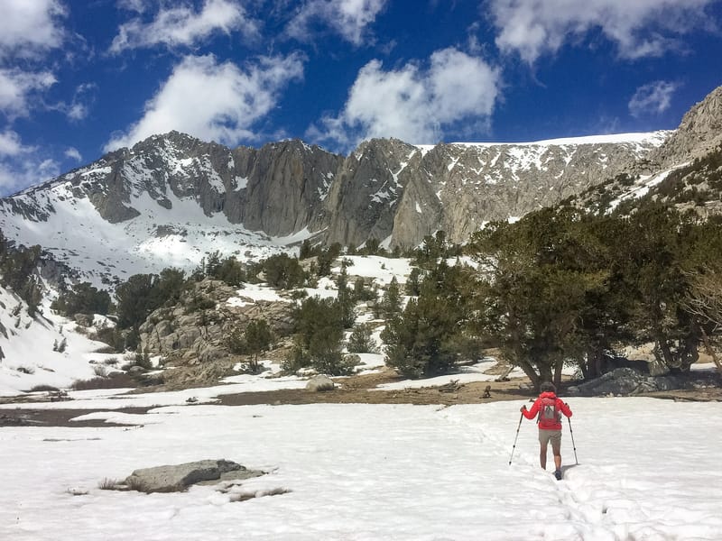 A little more snow than anticipated