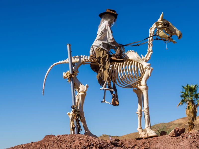 Halloween in Calico Ghost Town