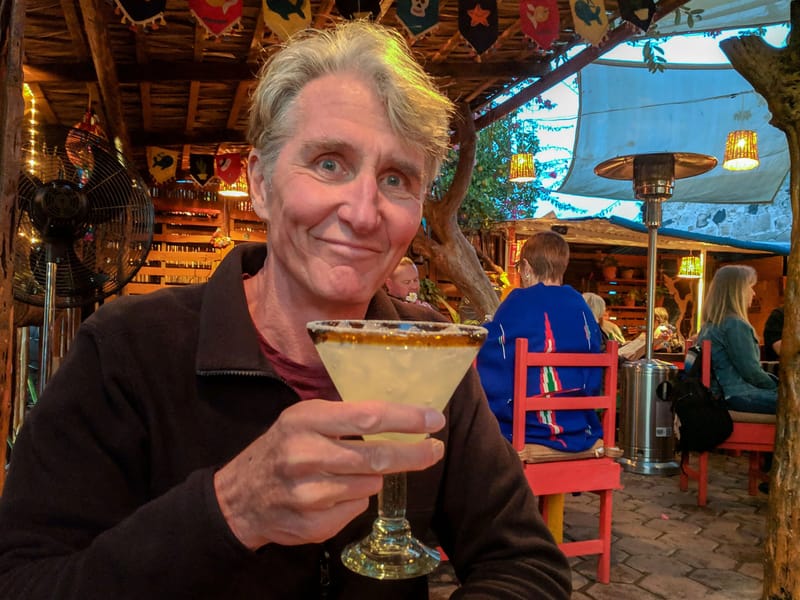 Herb and his margarita