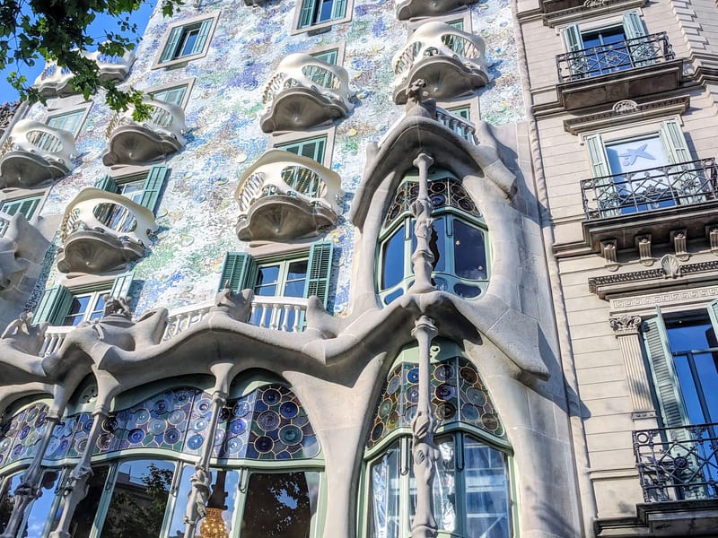 Gaudi's Casa Batllo on the Block of Discord
