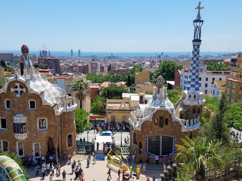 Park Guell's monument zone