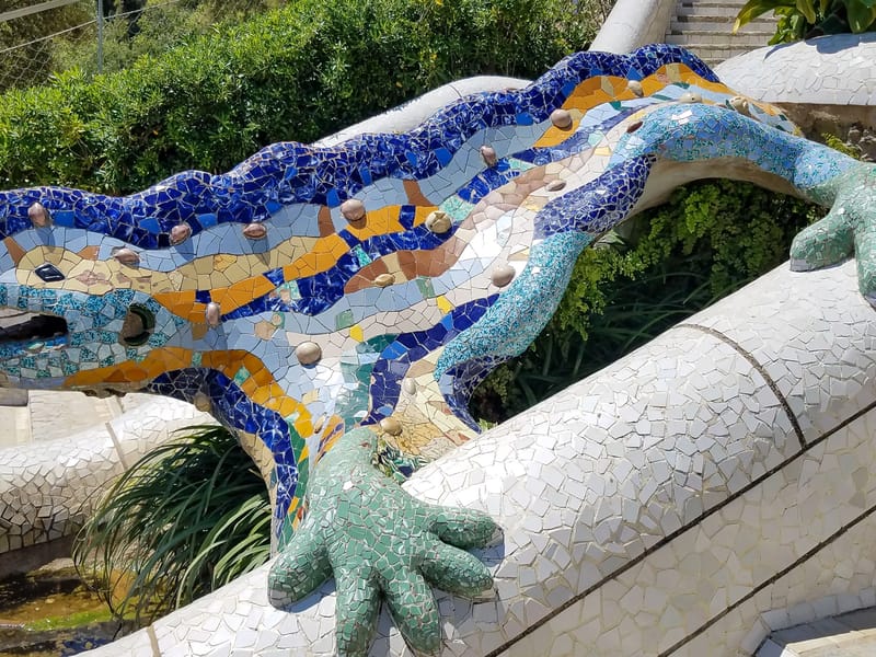Park Guell's monument zone