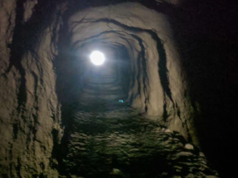 Tunnel to the Caminito del Rey trailhead