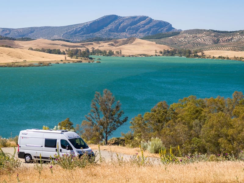 One of the lovely Embalses (Reservoirs) in Ardales