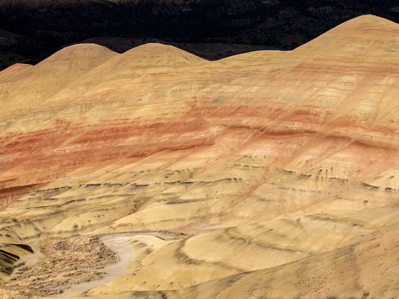 View from the Painted Hills Overlook