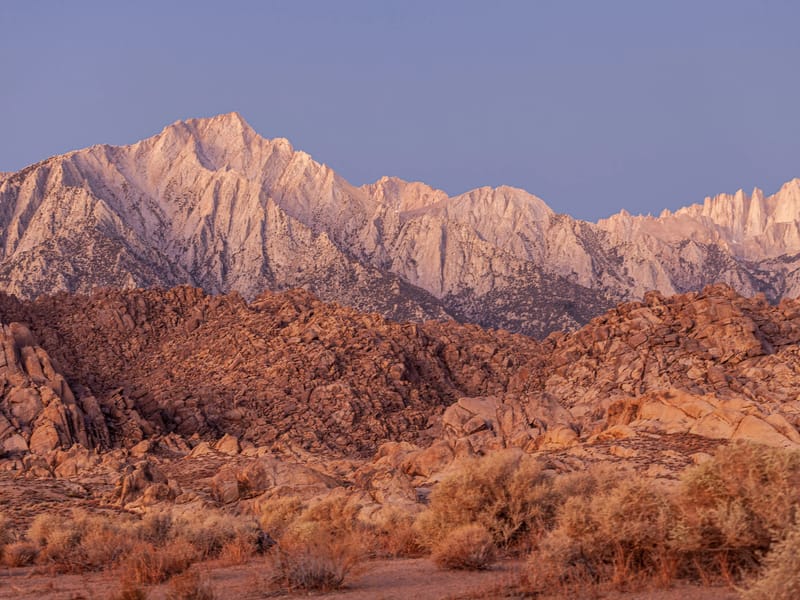 Good morning Mt. Whitney