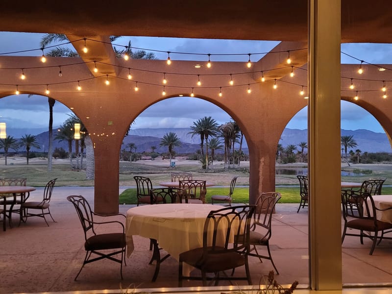 Borrego Springs Resort and Spa dining room