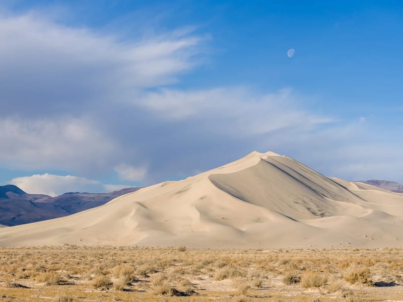 Eureka Dunes in morning light