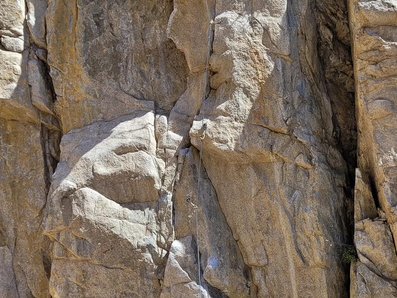 Celeste sport climbing in Pine Creek