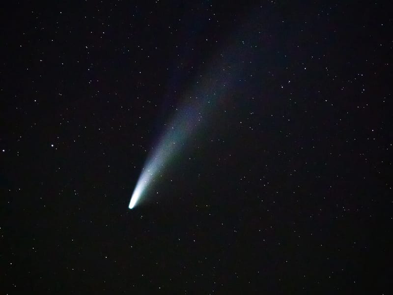 Neowise Comet over the Buttermilks
