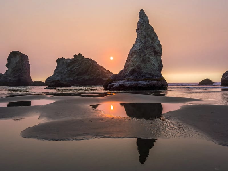 Bandon Beach Night 2