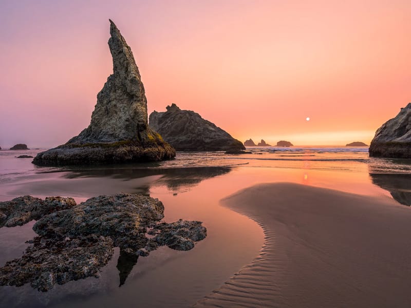 Bandon Beach Night 2