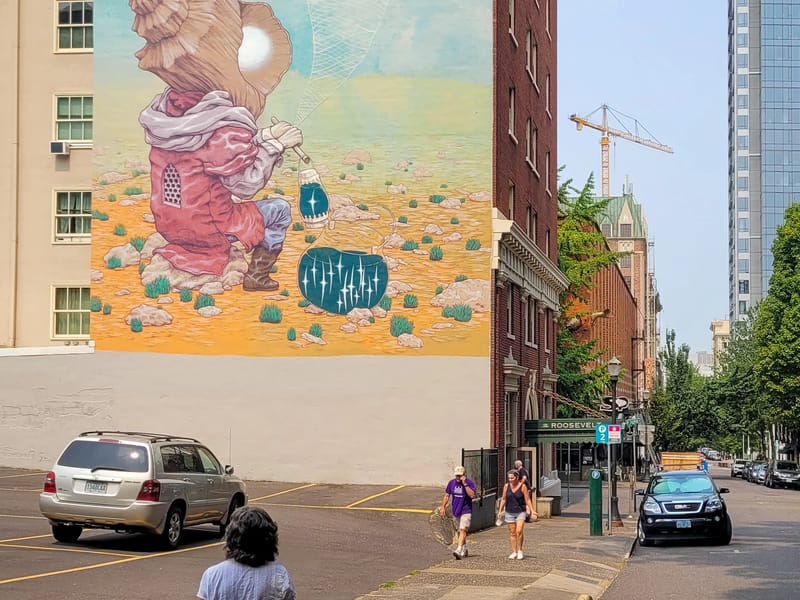 Walking tour of Portland