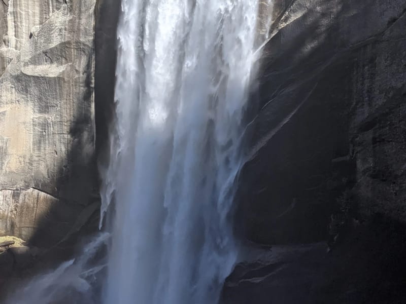 Vernal Falls from the Mist Trail