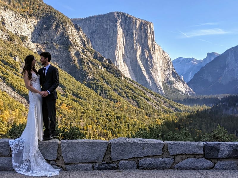 Tommy and Erin at Wawona Tunnel View