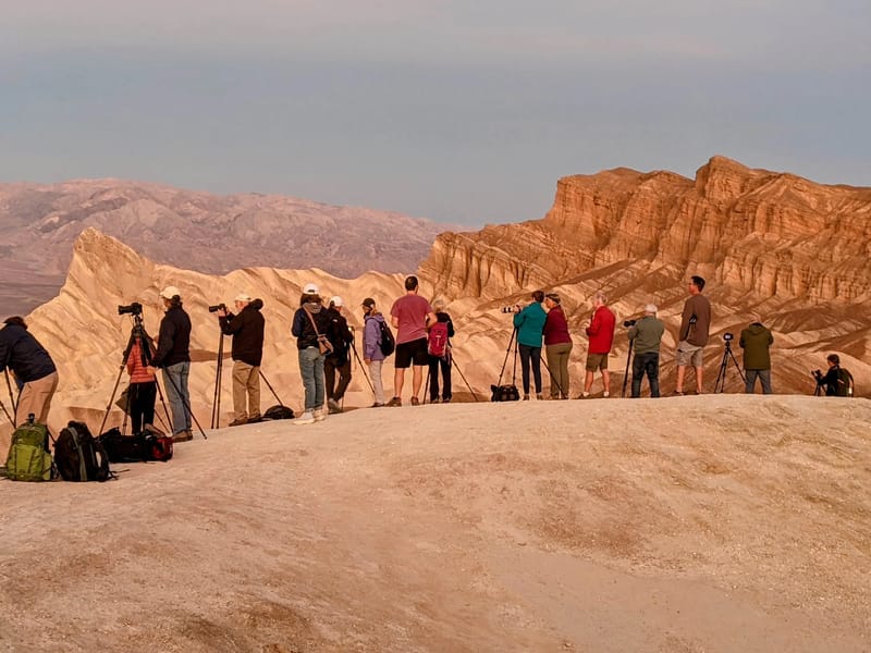 Sunrise Zabriskie Point