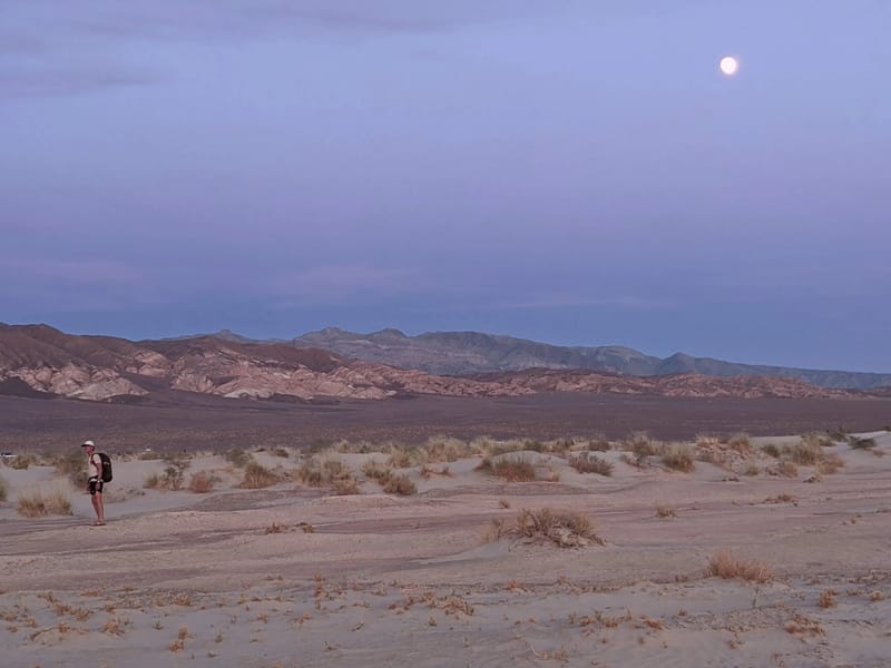 Back to the car just in time