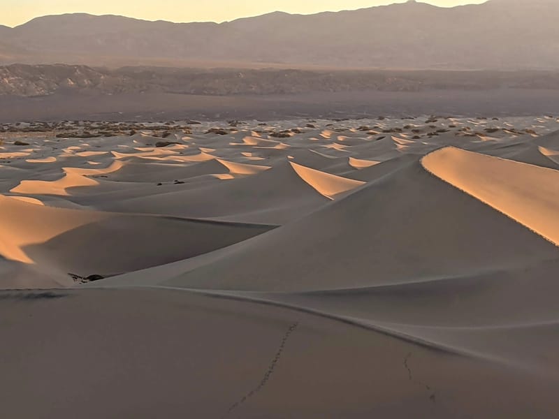 View from the Star Dune