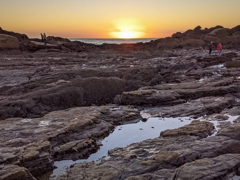 Weston Beach Sunset - Point Lobos